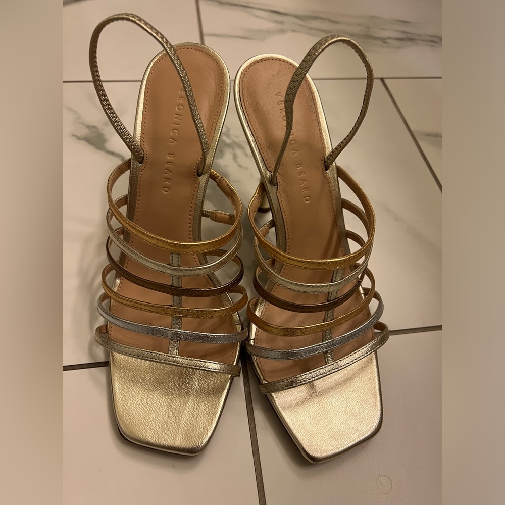 Veronica Beard Aldridge Cage Sandal size 8.5